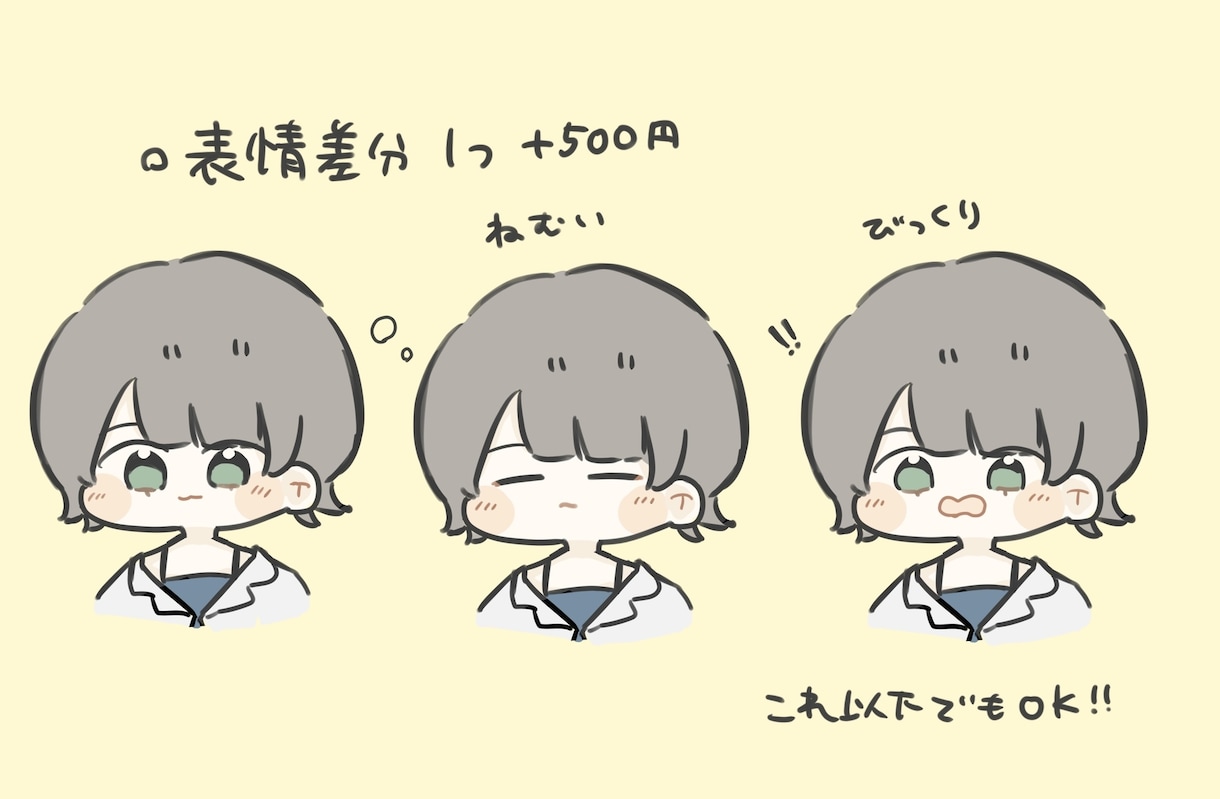 即日納品可！ゆるかわなSNS用アイコン描きます 現役芸大生イラストレーター流行り物の取り入れは任せてください イメージ3