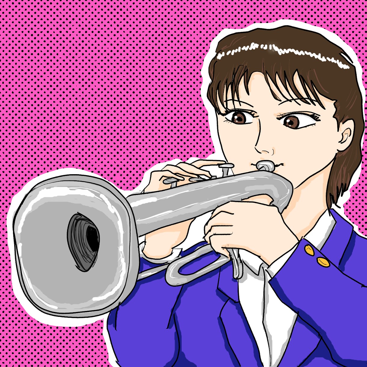 人物イラストを1枚制作します 【少年漫画風・アナログ手書きタッチのイラスト希望の方！】 イメージ4