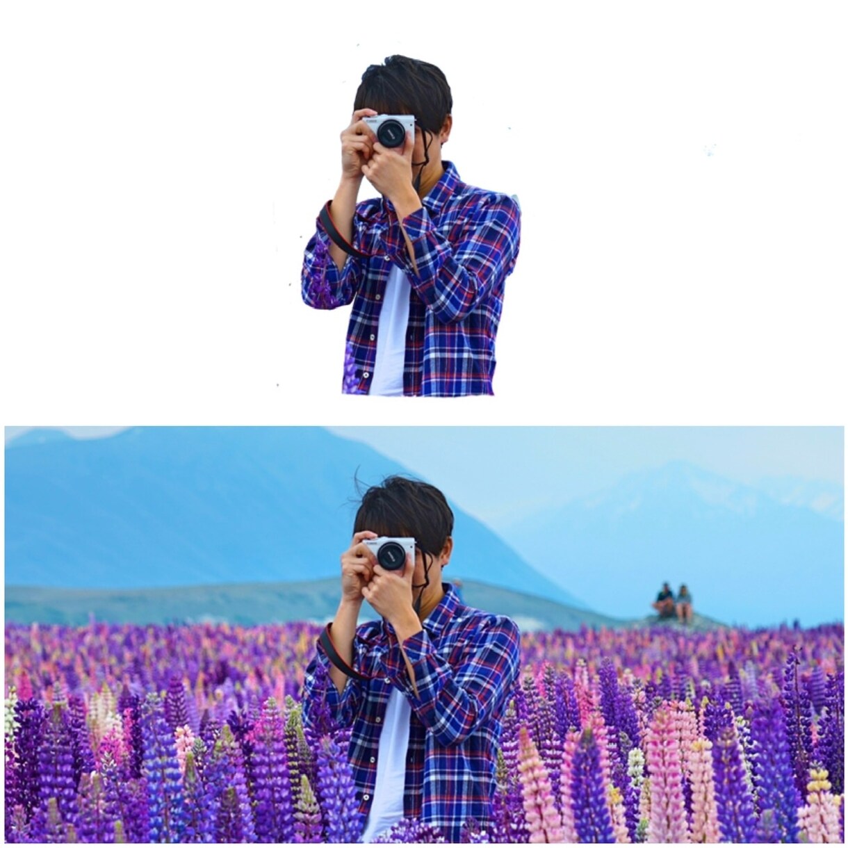 1000円2枚。イラスト、写真の背景透過処理します その後も貼り付け加工等も対応可能です！まずはご相談ください イメージ1