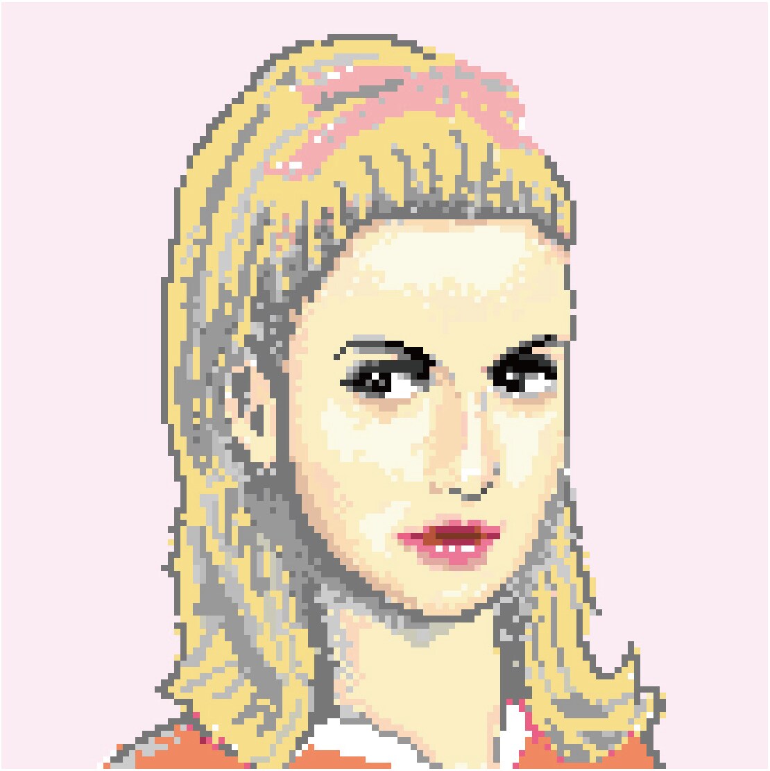 おしゃれなドット絵の似顔絵お描きします アイコンにおすすめ！デジタル感➕手書き感がかわいい！ イメージ4