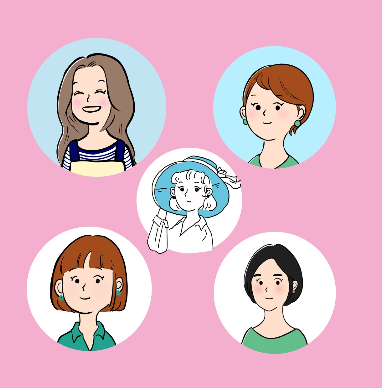 商用OK！おしゃれな欧風アイコンを制作します SNSなどで使えるおしゃれな欧風アイコンを作成します。 イメージ7