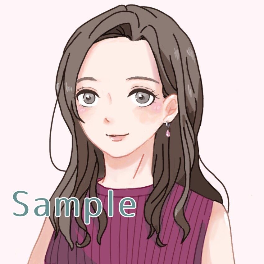 柔らかい印象のSNSアイコンを作成します 柔らかな色づかいで優しい印象に！人・動物承ります イメージ4