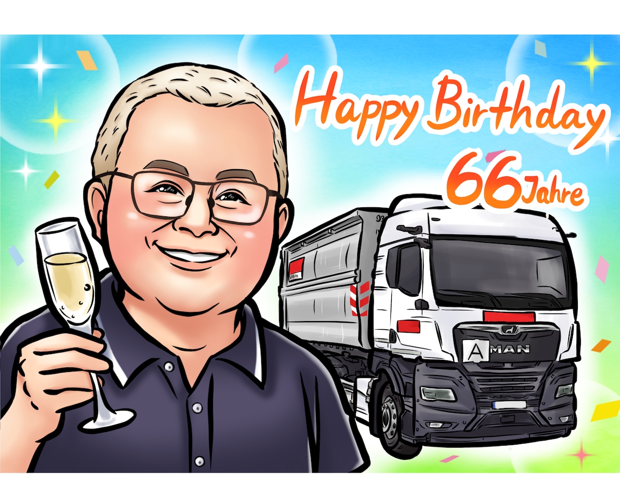 結婚、誕生日、ご長寿祝いの記念日の似顔絵を描きます A4データ納品！似ていて可愛い似顔絵を心を込めてお描きします イメージ3