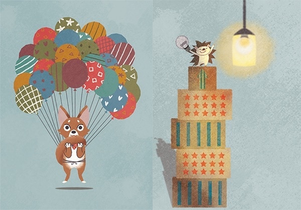 動物等の絵本風イラスト:  定期購入優待有ります Youtube、X、Instagram、挿絵に イメージ7