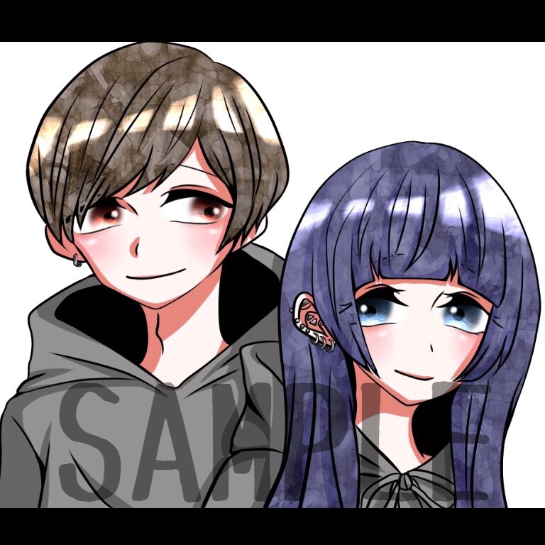 早筆でイラスト描きます SNSアイコン＆ヘッダーが欲しい方にオススメ★ イメージ7