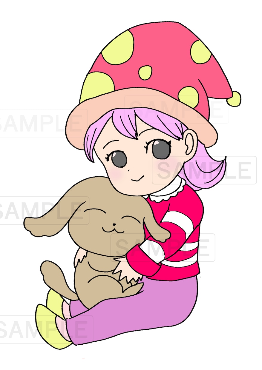 シンプルなイラスト描きます お子様が描かれた絵、急に必要になったシンプルな絵を清書します イメージ1