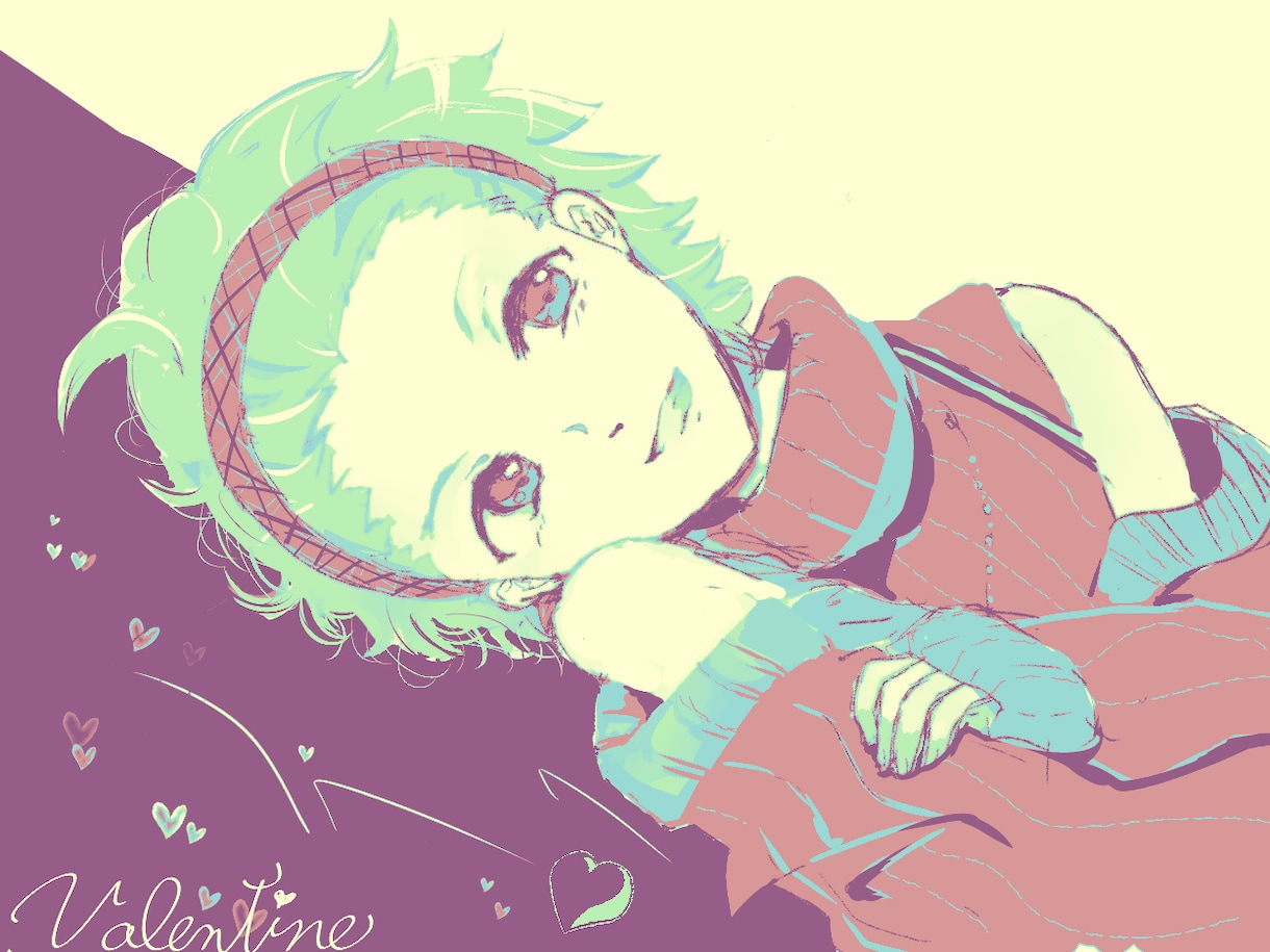 きゅんっとくるイラスト描きます 自分のためだけに描かれたイラストいかがですか イメージ3