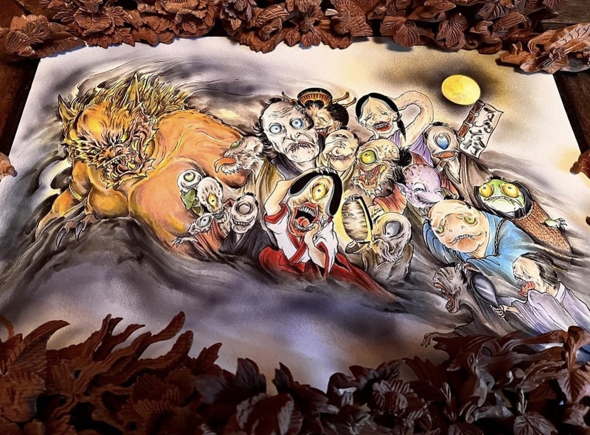 イベントに承ります 日本の妖怪をはじめ幽霊、神、神獣など承ります イメージ1