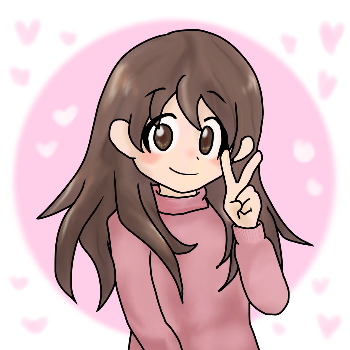 SNS用アイコン描きます ペットやお子様追加OK！ゆるふわかわいいアイコン描きます♪ イメージ1