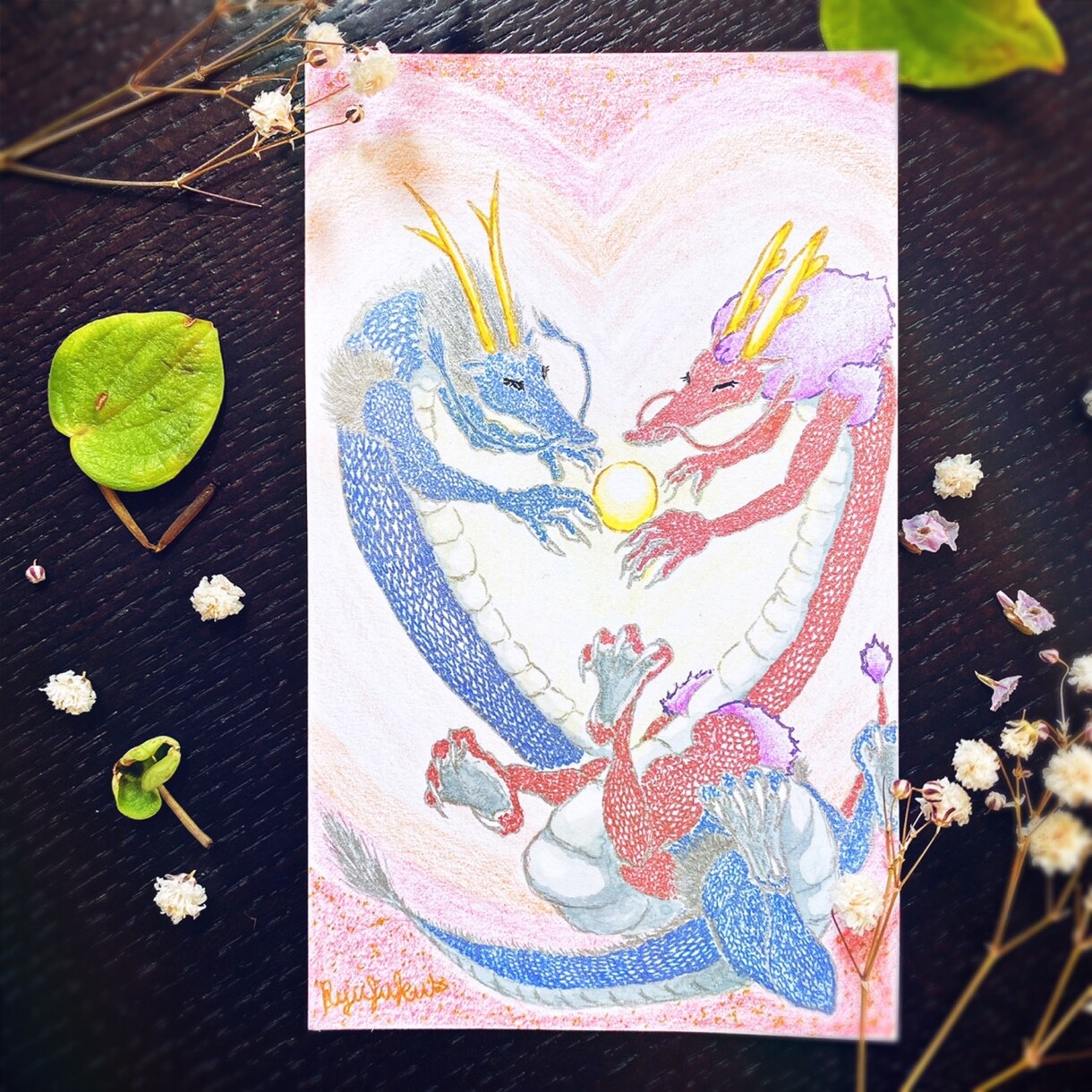 世界に一つの原画。あなただけの龍を丁寧に描きます 大切な記念日や贈り物に、唯一無二の龍のアートを原画でお届け。 イメージ6