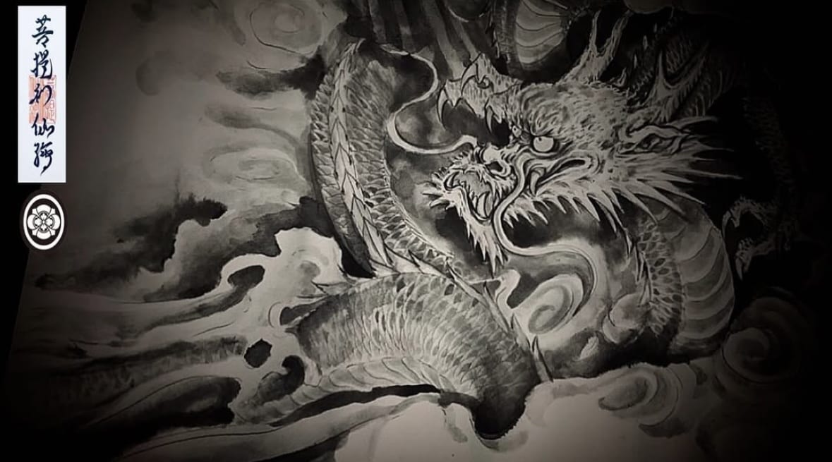 アートお描きします 水墨画お描きします。様々な和柄オーダー承ります。 イメージ1