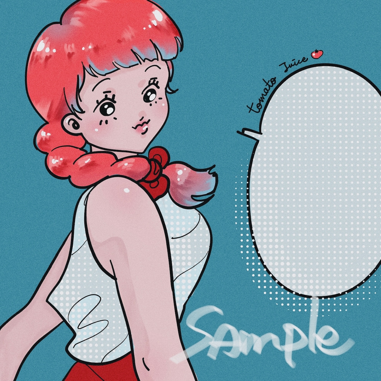 レトロポップな個性派アイコン制作します 始めたてキャンペーン！1000円でなんでも描きます❣️ イメージ3