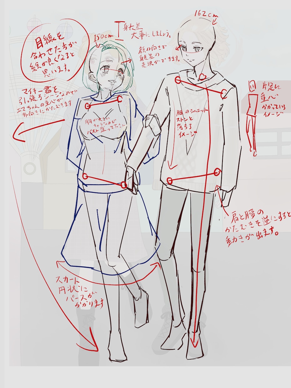 あなたのイラストのアドバイス、簡易添削をいたします 完成したイラストや、描き途中のラフがまで見ます！ イメージ3