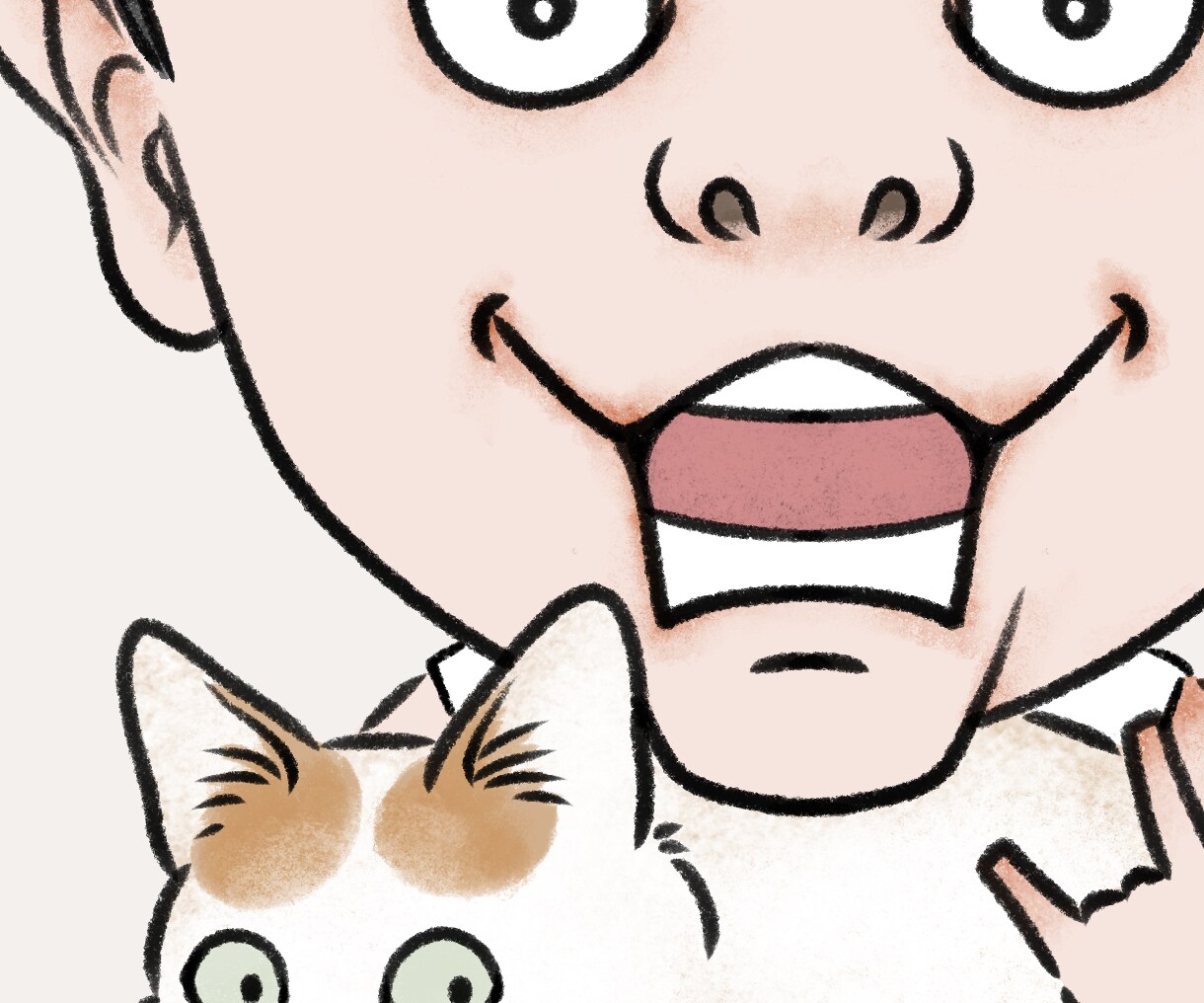 リアル調からマンガ調まで、似顔絵をお描きします 堅過ぎず柔らか過ぎないフルカラーイラスト イメージ10