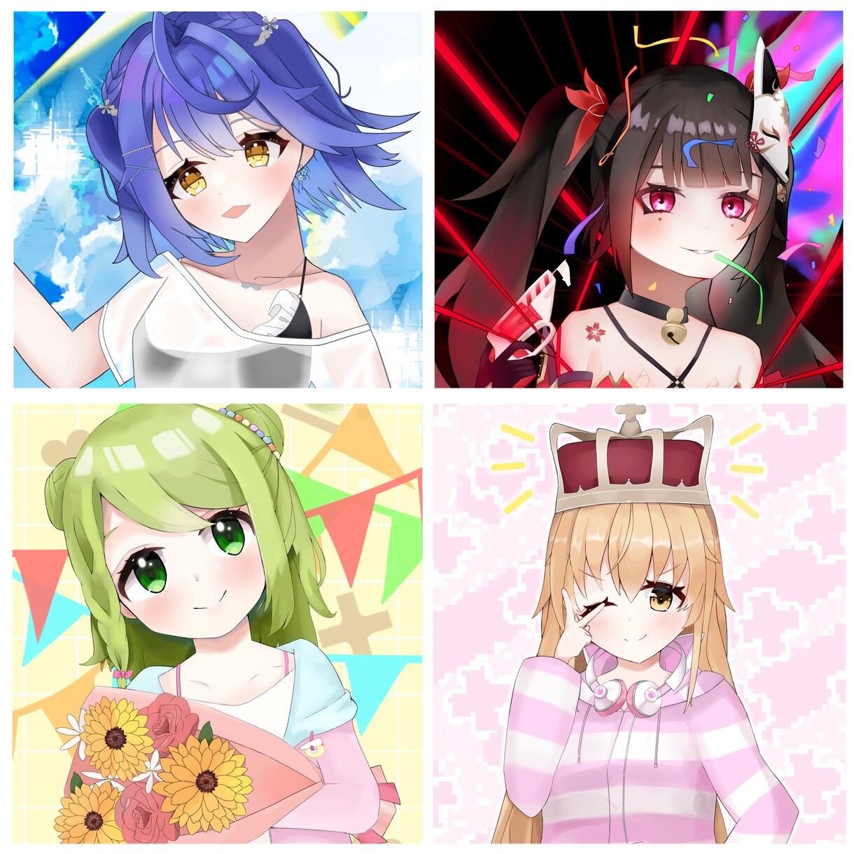 SNS等に使えるイラストを描きます SNS等に使えるイラストや立ち絵などを描きます。 イメージ1