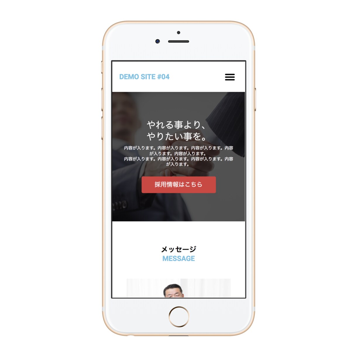 10社限定！！！会社サイト・採用サイトを制作します たった5万円で高品質なサイトを即日納品します！！！ イメージ2