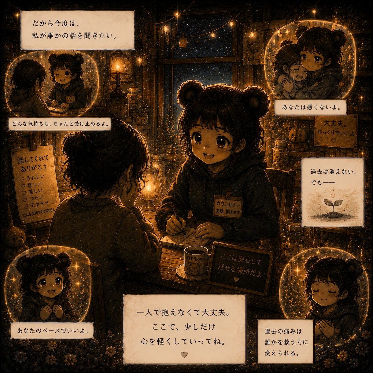 誰にも言えない心の悩み、否定せず前部聞きます 一人で抱え込む前に、心を少し軽くしませんか？ イメージ9