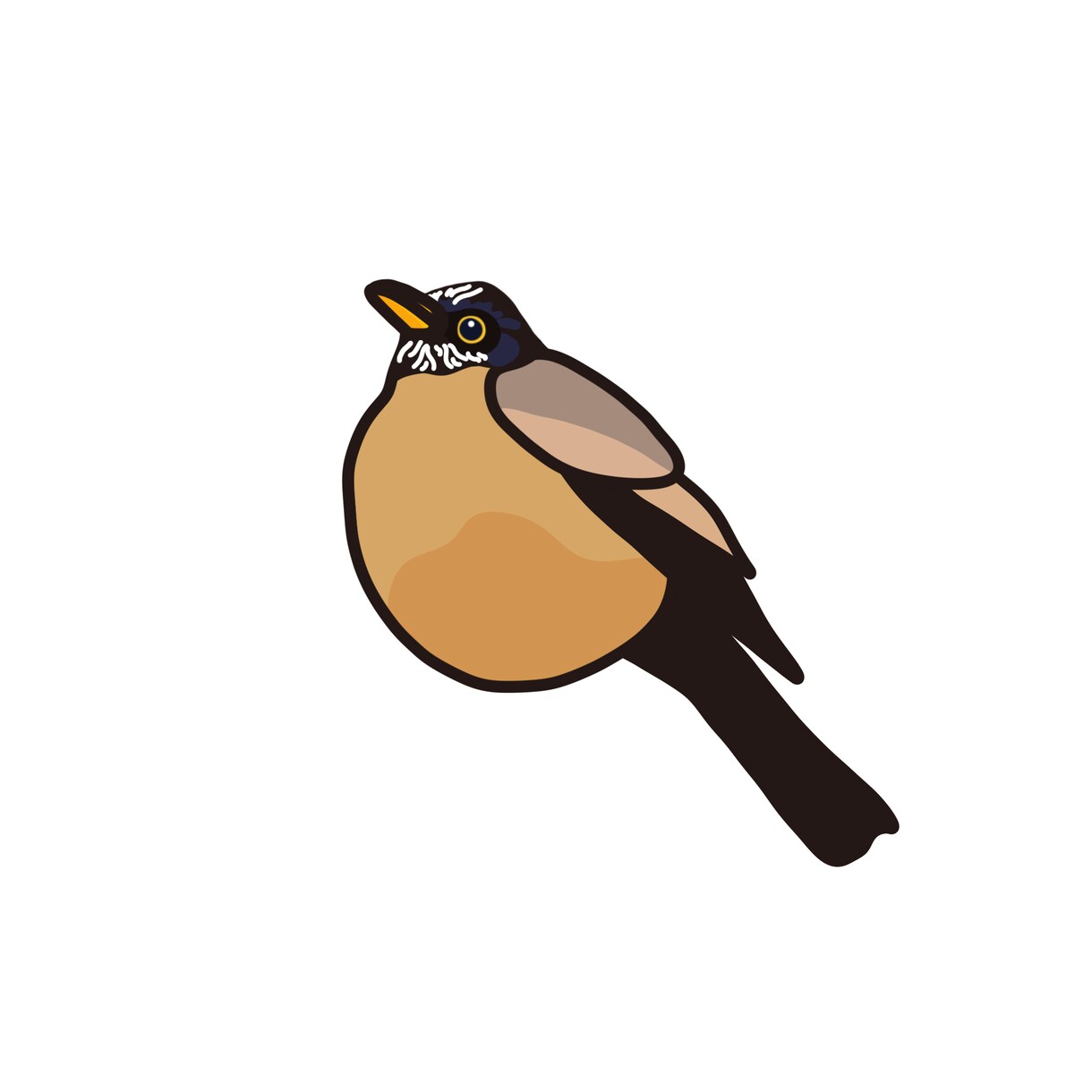 アイコン風　鳥イラスト　描きます ワンポイント凝ったユニークさ。鳥が得意。動物もOK♪ イメージ8