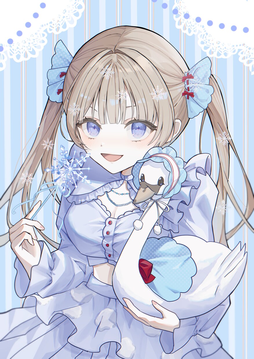 かわいいイラストお描きします 歌ってみたや各種SNS用などの一枚絵お描きします！ イメージ1