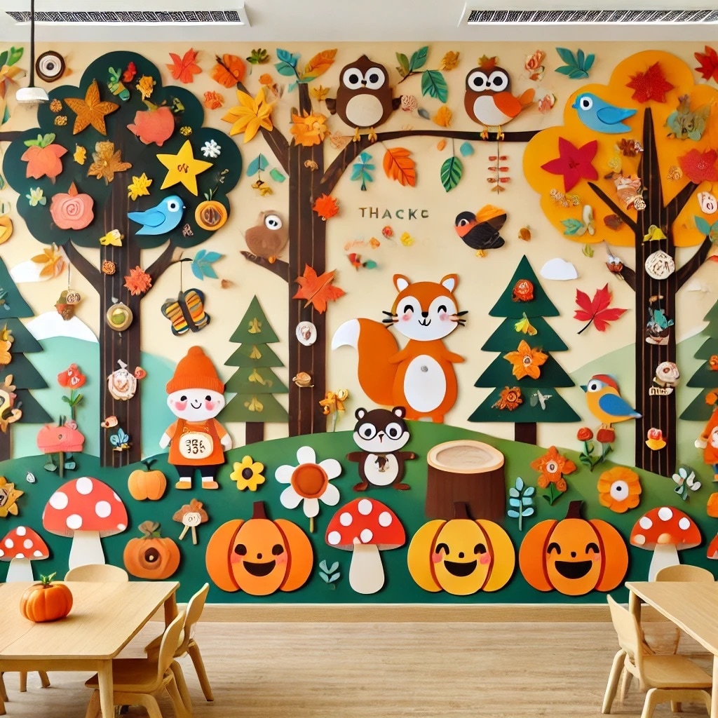 保育園・幼稚園の壁面飾り等のお手伝いします 子供向け壁面飾りを、テーマやイベントに合わせ仕上げます イメージ1