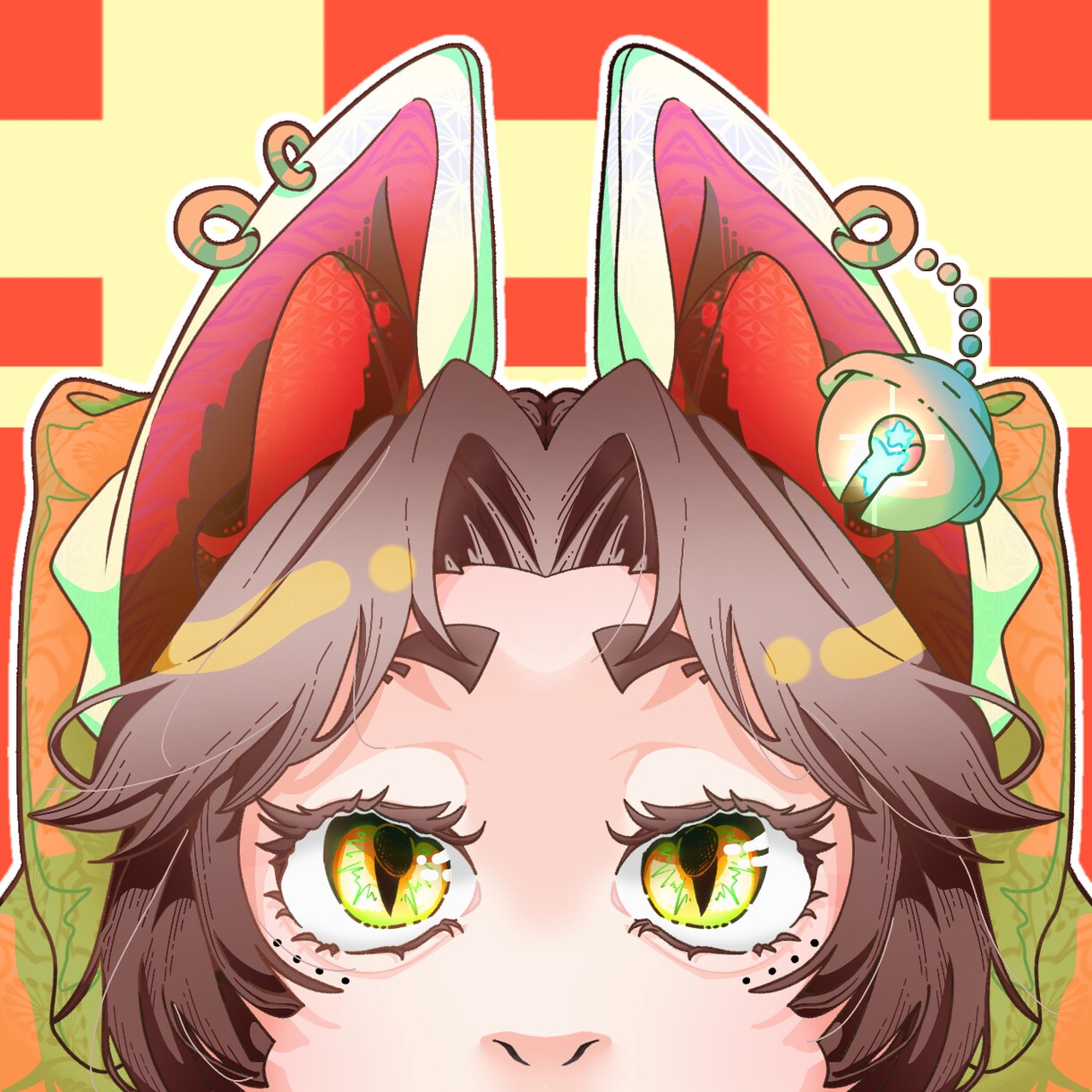 色鮮やかなアイコン、イラスト描きます あなたの好きな色でかっこいいも！可愛いも！ イメージ1