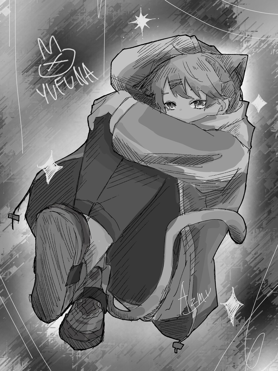 白黒でかっこいいイラスト描きます モノクロでかっこいいイラストを最安値で作成致します イメージ4