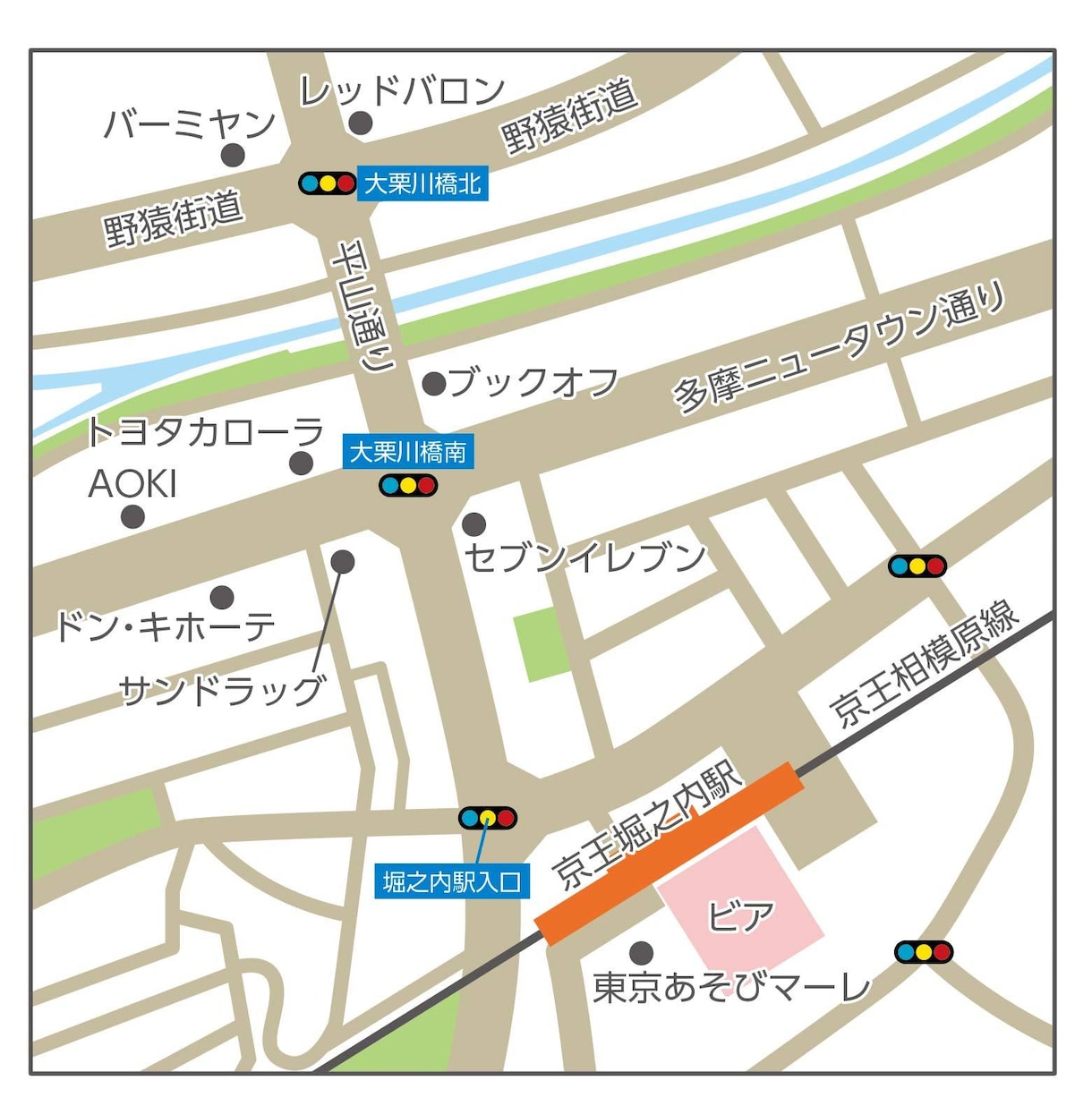 チラシや名刺等へ掲載する地図を幅広く制作します 店舗地図・現地案内図等必要な方にオススメ イメージ6