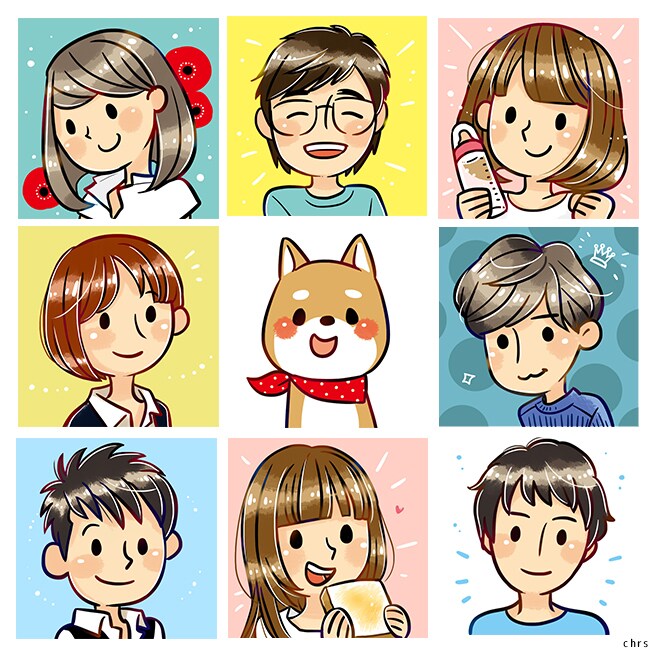 ほっこりやさしいオリジナルアイコンお描きします SNSに、ブログに、プレゼントに！プロの描くアイコンを♪ イメージ2