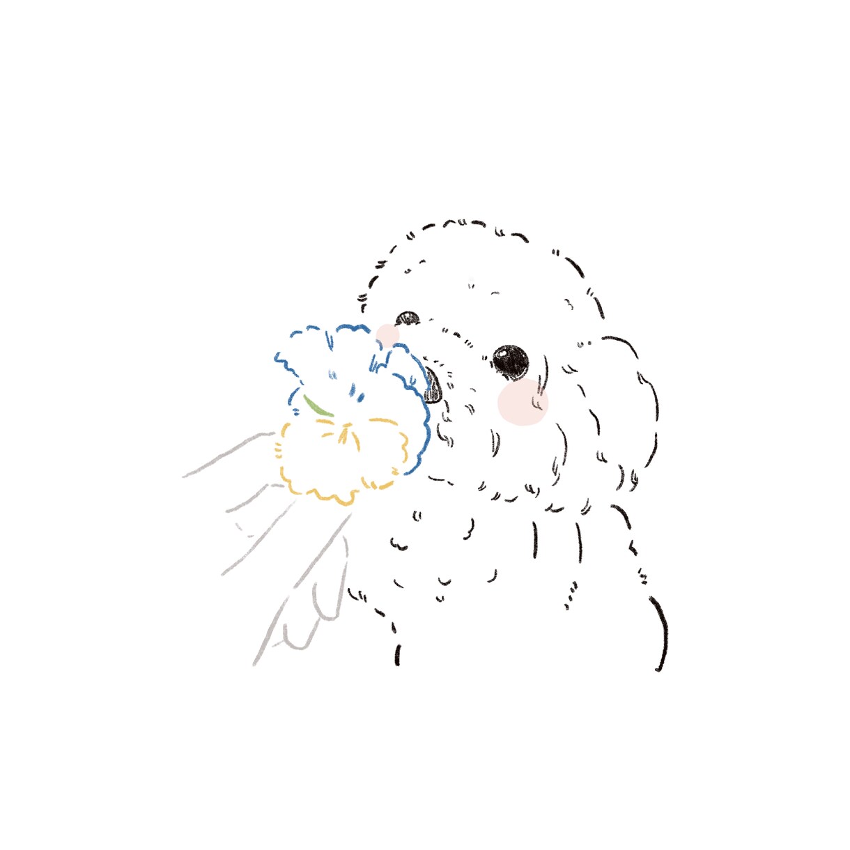 可愛いシンプルなイラストをかきます 鉛筆タッチの柔らかいイラストを作成させていただきます イメージ4