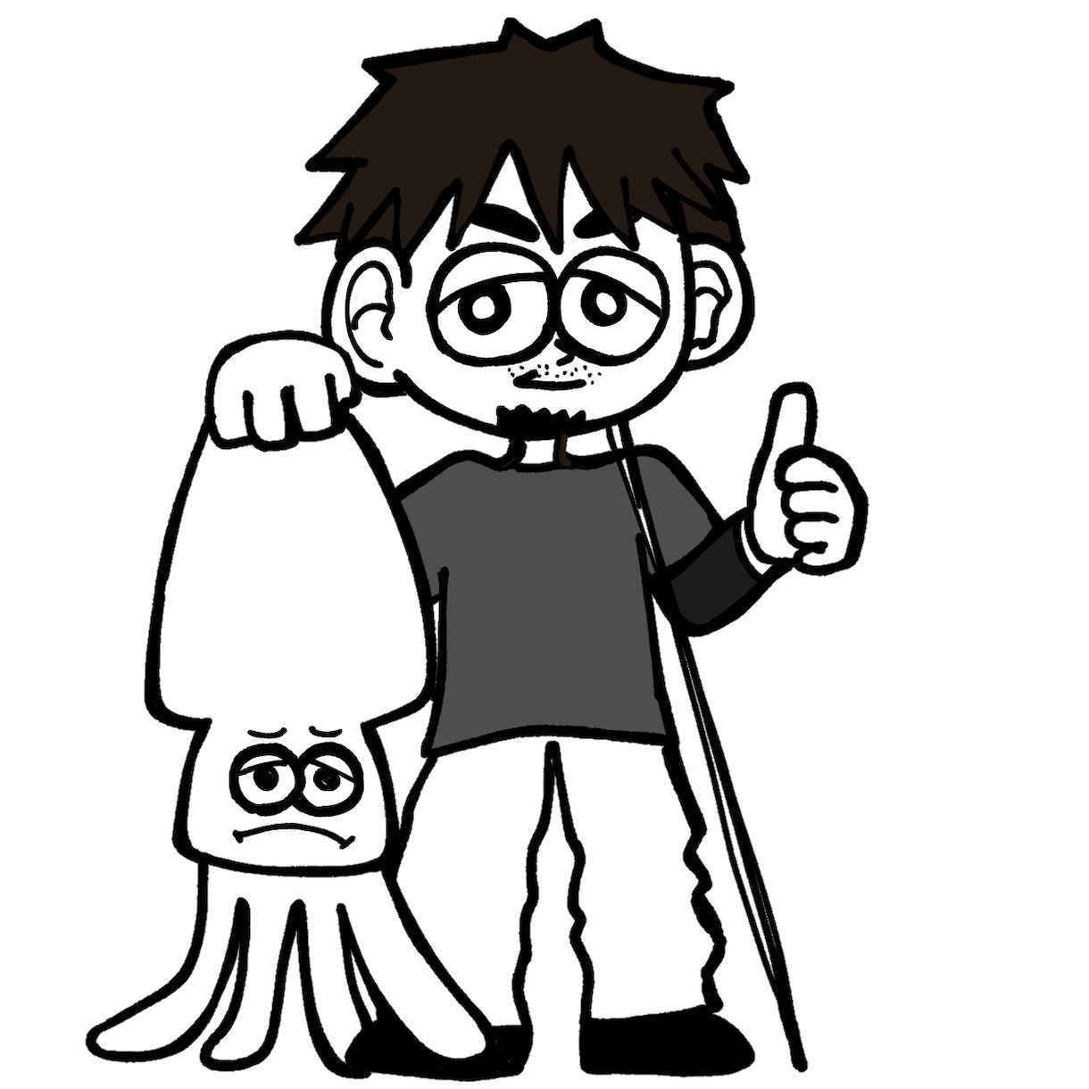 カートゥーン風に似顔絵を描きます 家族や友達のプレゼン、アイコンに！アニメキャラもオッケー！ イメージ2