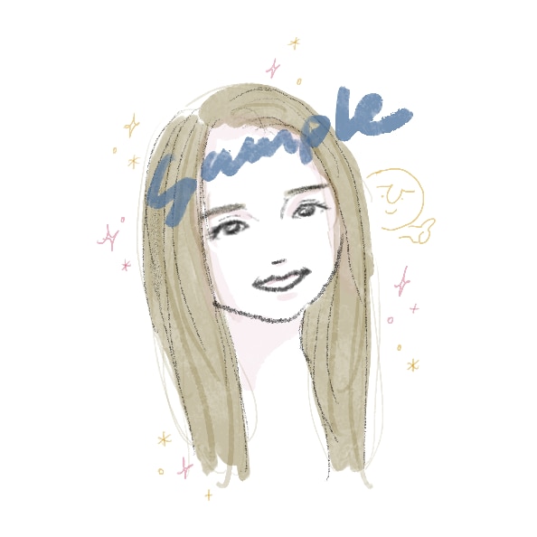 ゆる似顔絵(デジタル)を描きます 少し単純化したアナログ風の似顔絵です。 イメージ2