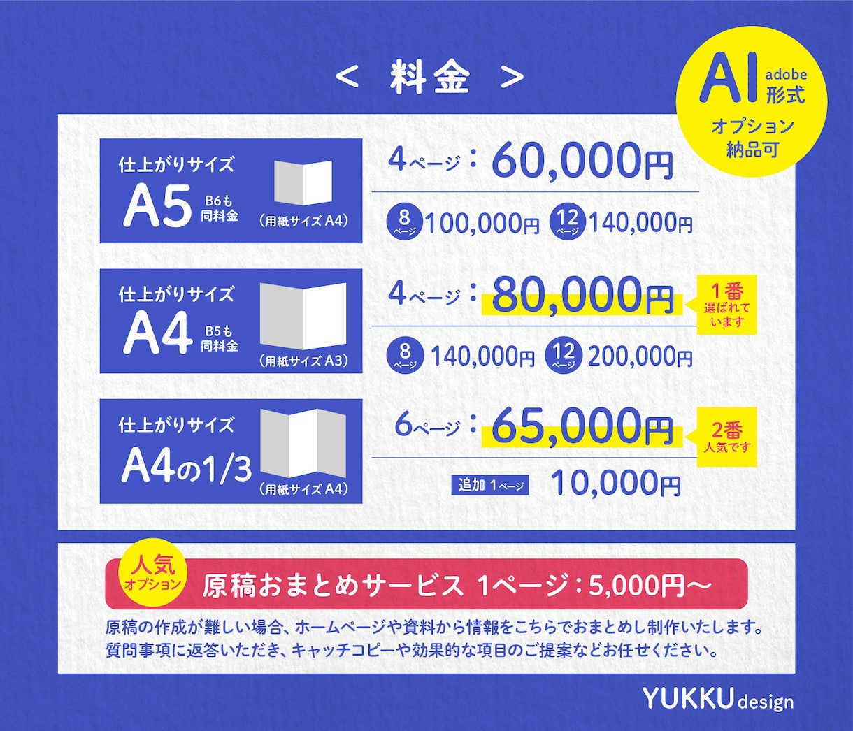 企業様の成果に繫げるパンフレットデザイン作成します 展示会資料、会社案内、冊子、原稿整理からワンストップで対応可 イメージ2