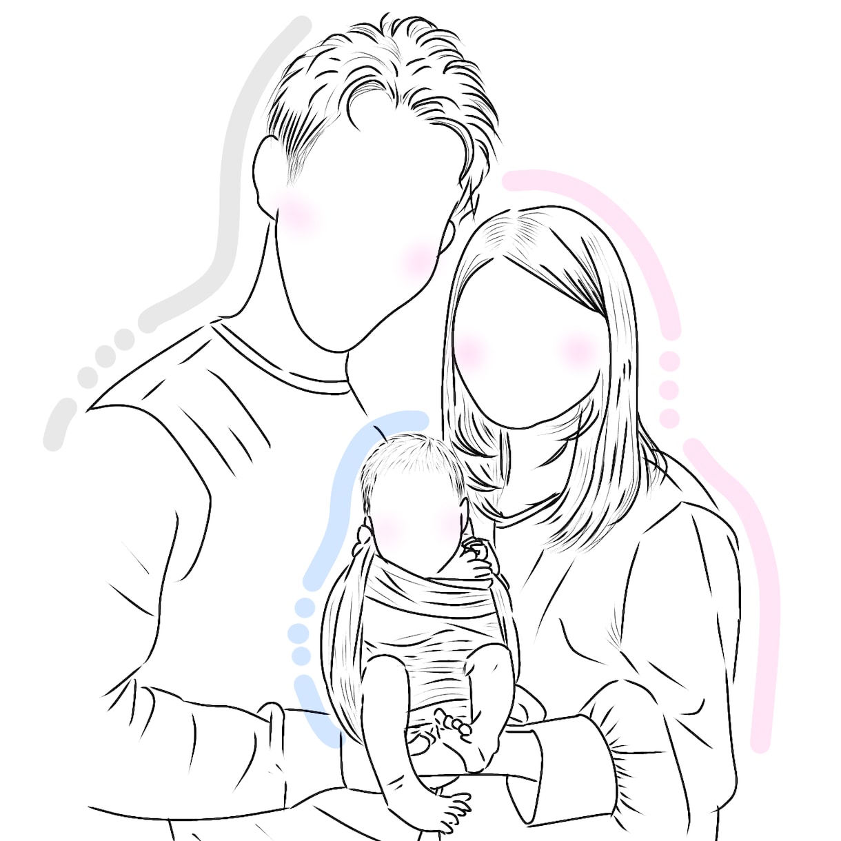 お気に入りの１枚をイラストにします イラストに残してあなただけの思い出の１ページ増やしましょう イメージ2