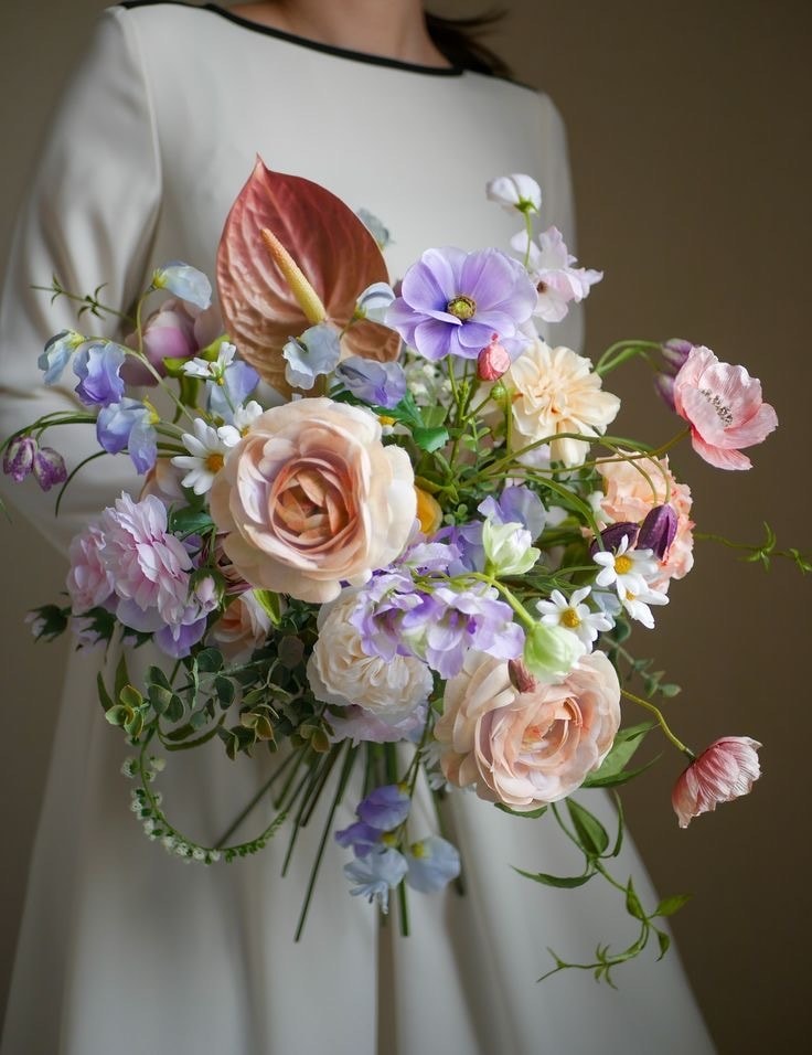 ブーケ(結婚式や前撮りなどに♪)お作りします オーダーメイドブーケを素敵にお作りします。 イメージ6