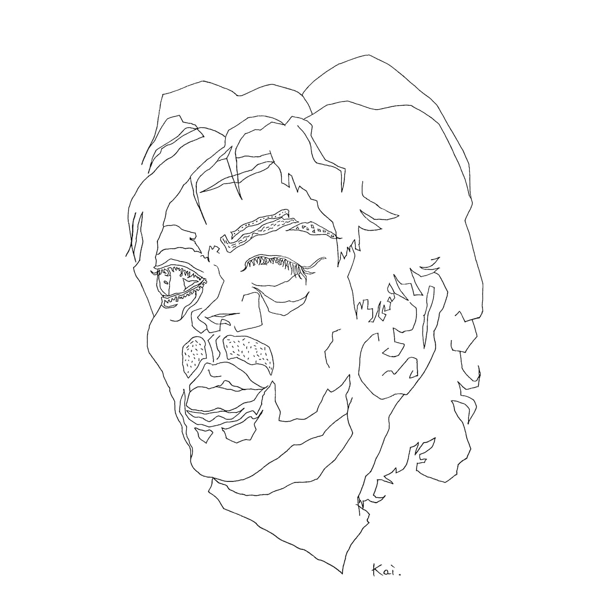 圧倒的アートな肖像画（PNG）を製作します 独自の世界観で生み出すあなたのための肖像画。 イメージ2