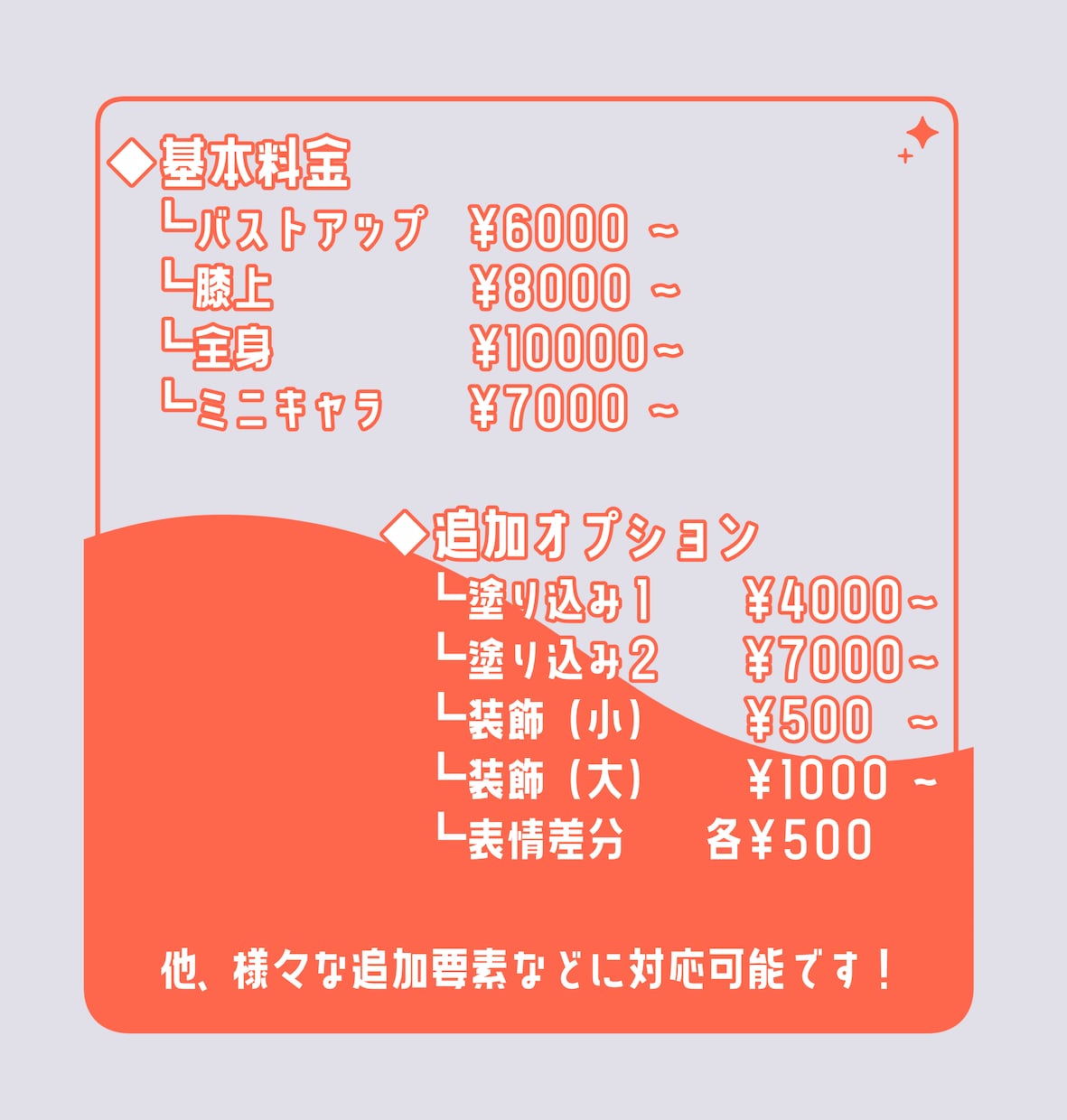 TRPG、配信等に使える立ち絵お描きします かっこいい、かわいいキャラクターをお描きします！ イメージ9