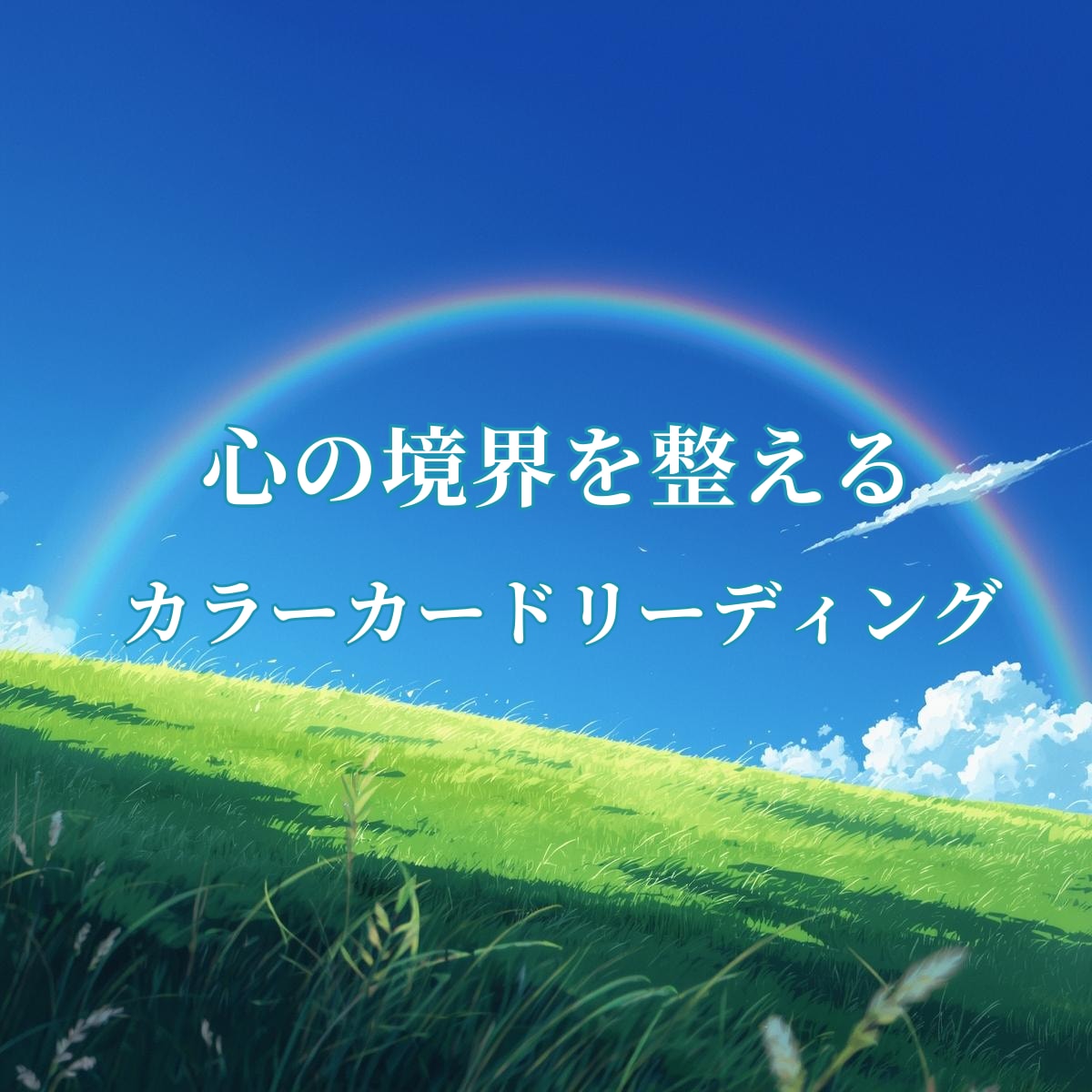 HSP・繊細さんの心の境界を色で整える鑑定をします 色で心の状態を可視化し境界線を整えるHSPサポートです イメージ1