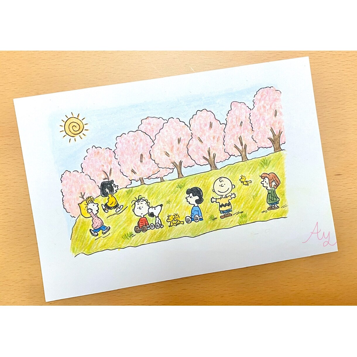 写真またはテーマをもとにイラストを描きます ほっこり幸せになる絵をお届け！ イメージ5