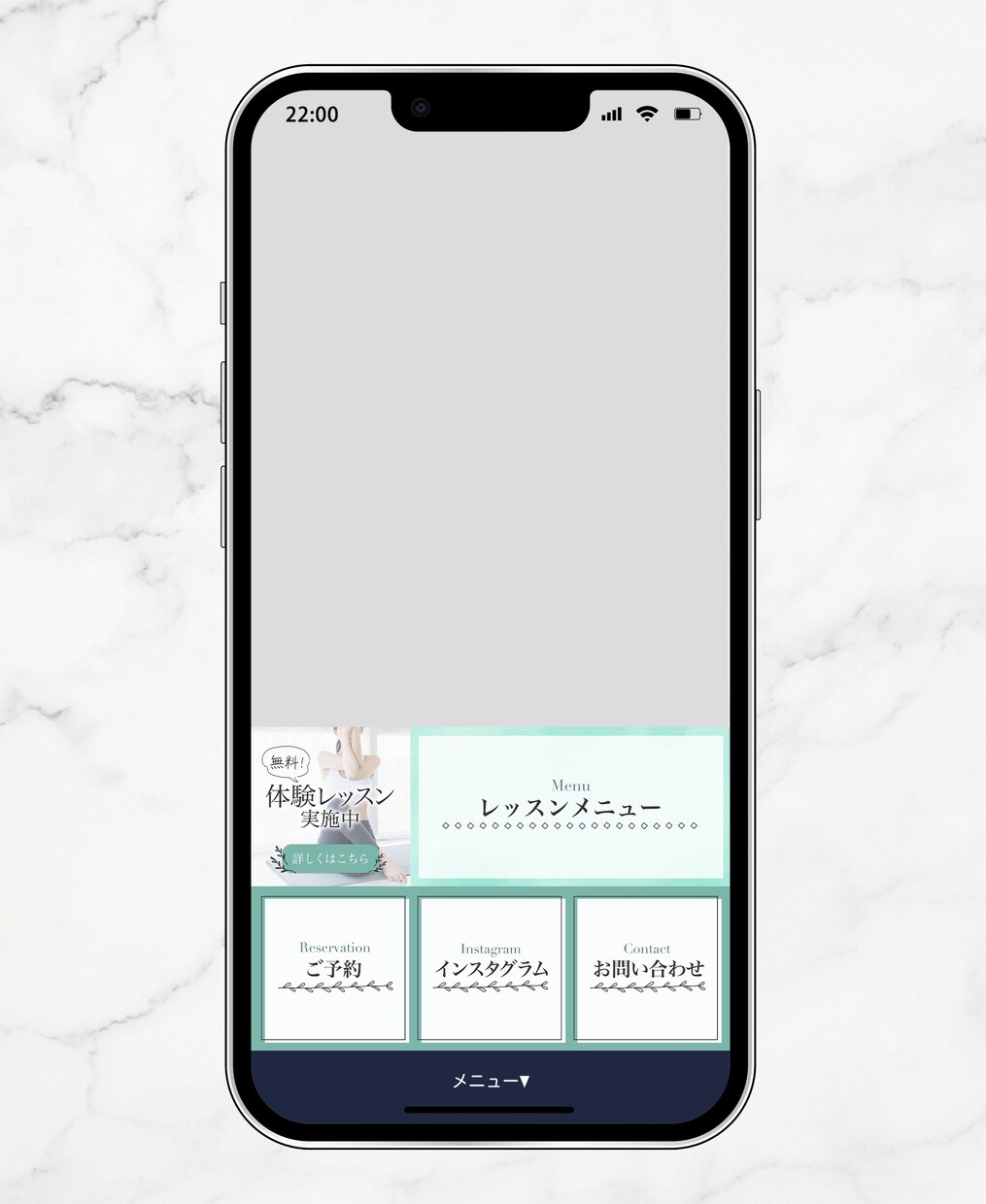 集客アップ！LINEリッチメニューデザインします オシャレで魅力的なリッチメニューでお客さまを惹きつけます！ イメージ5
