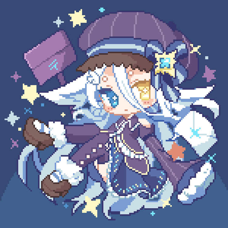 gif動画可能✦デフォルメ調ドット絵をお描きします 小物1点無料✦動画のワンポイントやグッズ作成などにどうぞ！ イメージ1