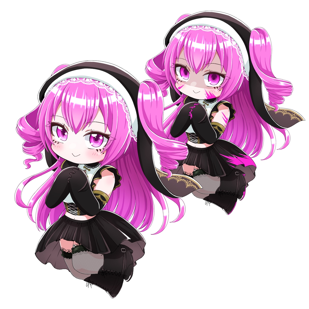 商用利用可！デフォルメイラスト制作します もちもちかわいいデフォルメイラストを作成します！ イメージ4