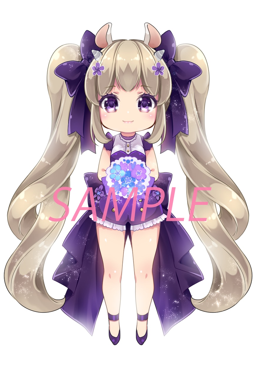 ゆるふわな萌え系アイコン制作致します キラキラな女の子で可愛いアイコンにしませんか？ イメージ3