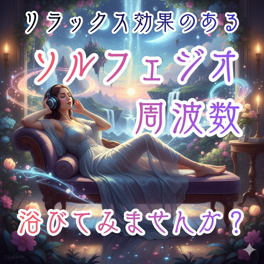 ソルフェジオ周波数のBGM作ります 528Hzなどソルフェジオ周波数を含んだ音楽を作ります イメージ1