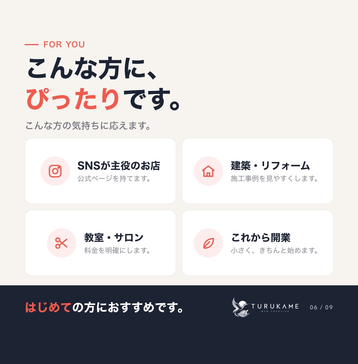 スマホ対応のホームページを2万円から作ります 文章作成込み・月々0円・最短1日で公開 イメージ6