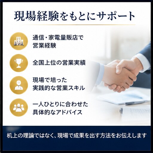 60分間で、売れない原因を見つけます 営業全国上位経験者があなたの営業を本気で診断します！ イメージ5