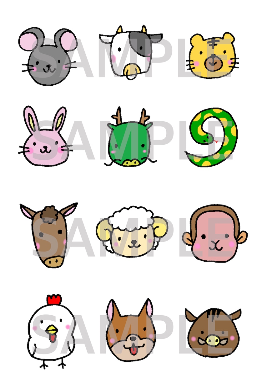 かわいいイラスト描きます 使いやすく、分かりやすいシンプルなイラストです。 イメージ2