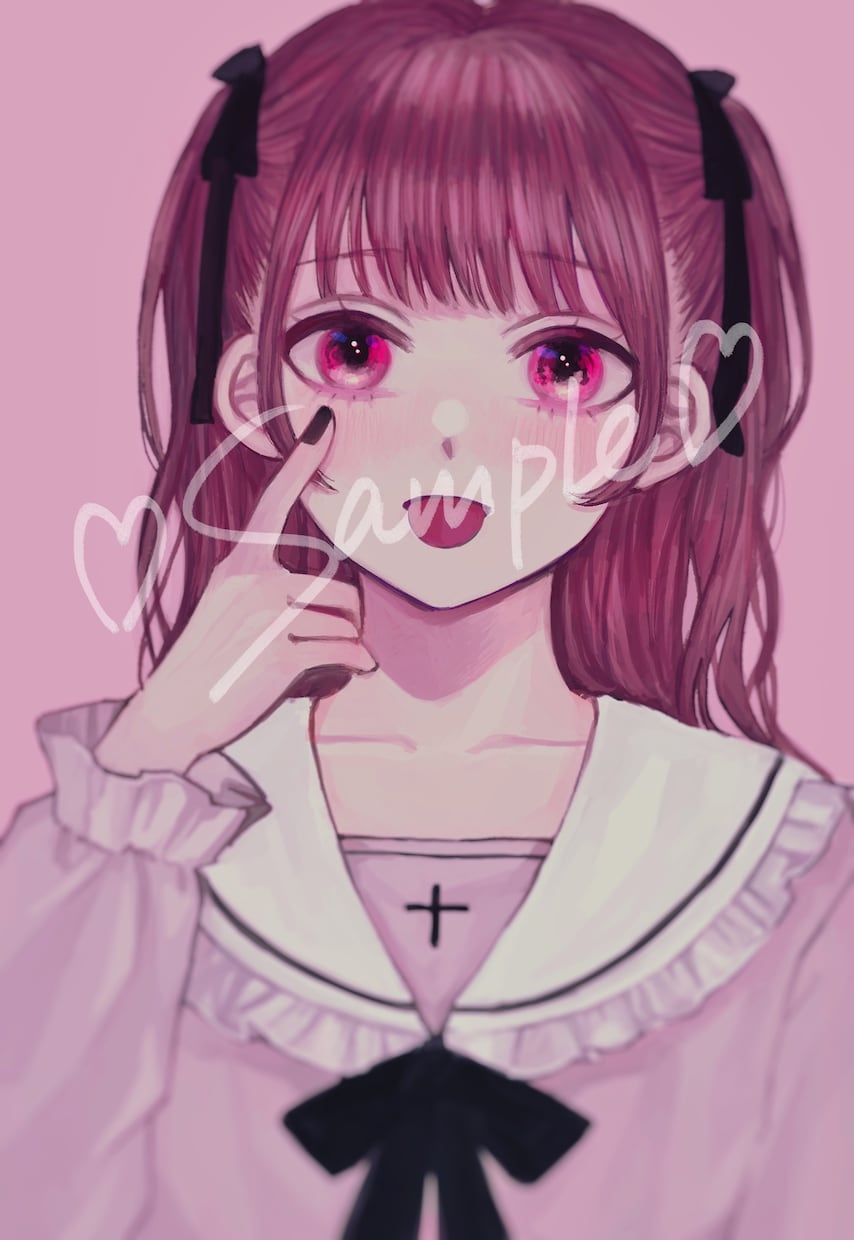 瞳キラキラ繊細厚塗り！かわいいイラストを描きます きらきらかわいいアイコンお探しの方ぜひご覧下さい！ イメージ4