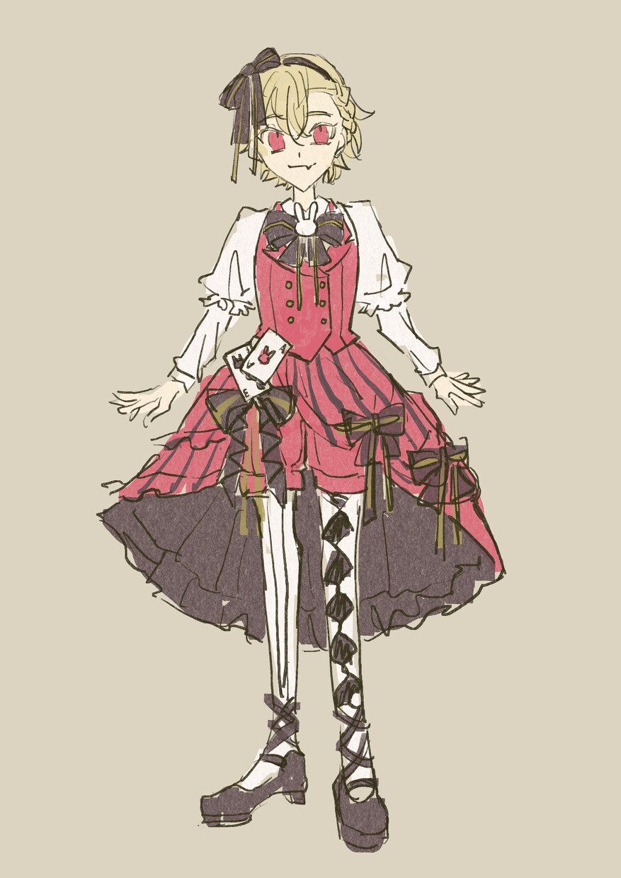 貴方のお着替えデザインします 三面図対応可！創作キャラやV活動者向け衣装制作です イメージ2