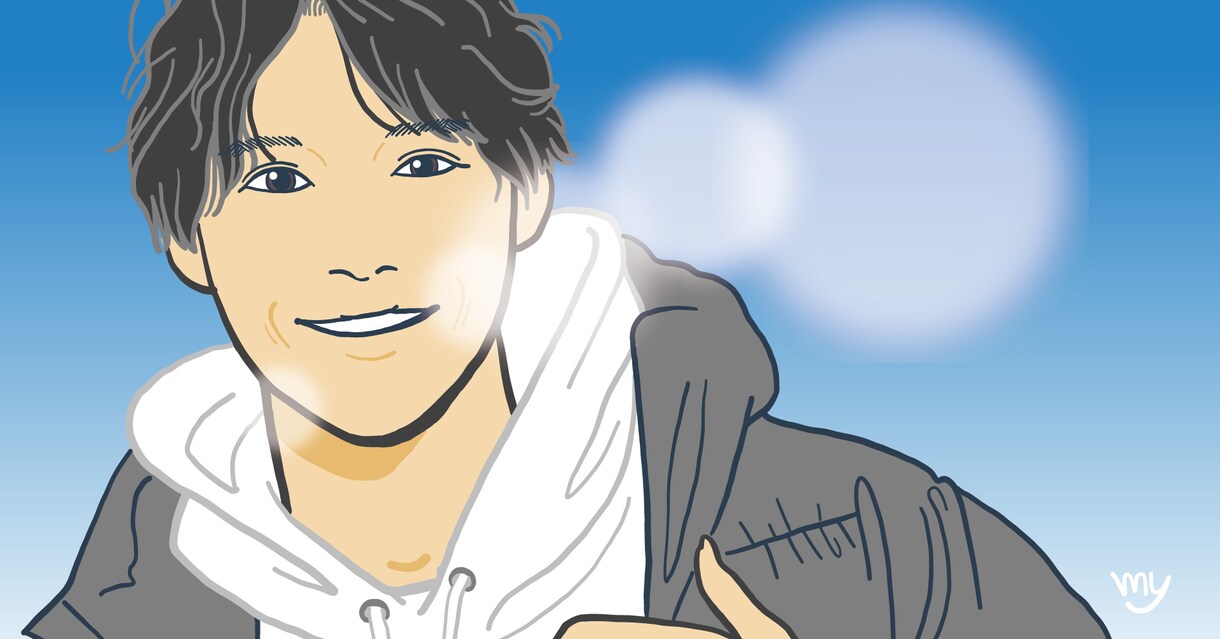 親近感のある、POPな似顔絵・イラスト☆描きます どの作品にも一筆入魂！よいものを描くために、追求しています。 イメージ3