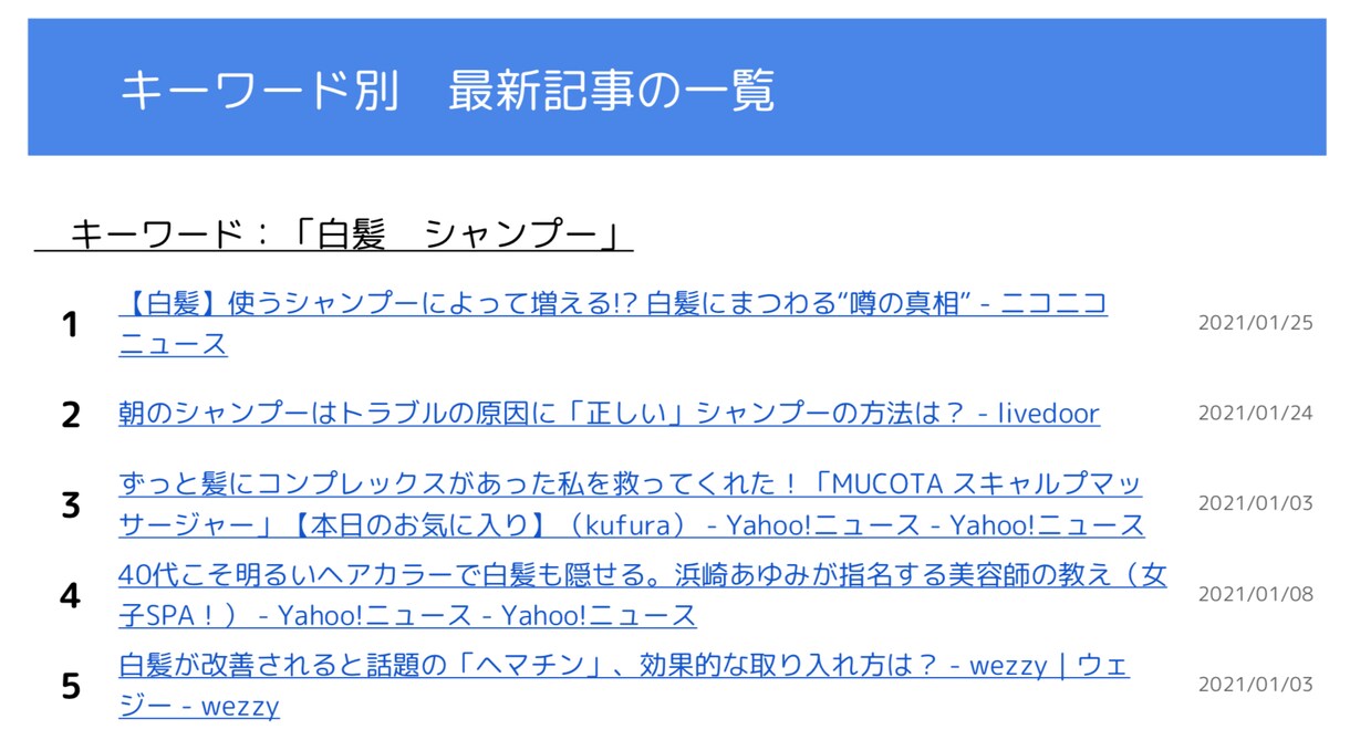 アフィリエイトページ執筆用の参考記事をまとめます 最新情報を反映するだけで検索ランキング・収益が楽々アップ イメージ1